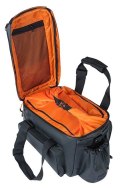 Torba na bagażnik BASIL MILES TARPAULIN TRUNKBAG XL PRO MIK 9-36L, MIK System (ready to go), 100% wodoodporna black orange (bez 