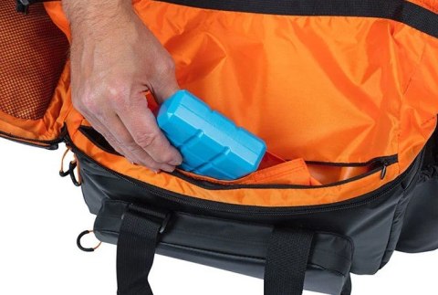 Torba na bagażnik BASIL MILES TARPAULIN TRUNKBAG XL PRO MIK 9-36L, MIK System (ready to go), 100% wodoodporna black orange (bez 