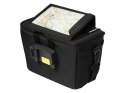 Torba na kierownicę BASIL SPORT DESIGN HANDLEBAR BAG BAG KF 7L, black + Płytka mocująca do kosza BASIL BASEASY + KLICKFIX ADAPTE