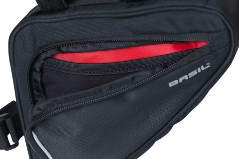 Torba trójkątna pod ramę BASIL SPORT DESIGN TRIANGLE FRAME BAG M 1.7L, wodoodporna czarna (DWZ).