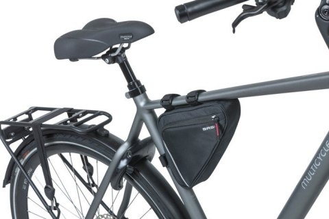 Torba trójkątna pod ramę BASIL SPORT DESIGN TRIANGLE FRAME BAG M 1.7L, wodoodporna czarna (DWZ).
