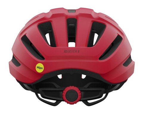 Kask mtb GIRO REGISTER II matte bright red white roz. Uniwersalny (54-61 cm) (NEW 2025)