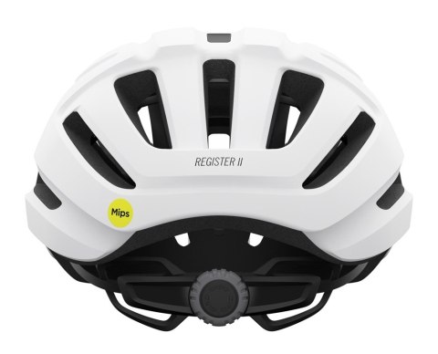 Kask mtb GIRO REGISTER II matte white charcoal roz. Uniwersalny (54-61 cm) (NEW 2025)