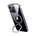 Etui TORRAS UPRO Ostand Clear do iPhone 15 Pro (transparentne)