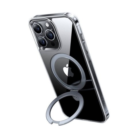 Etui TORRAS UPRO Ostand Clear do iPhone 15 Pro (transparentne)