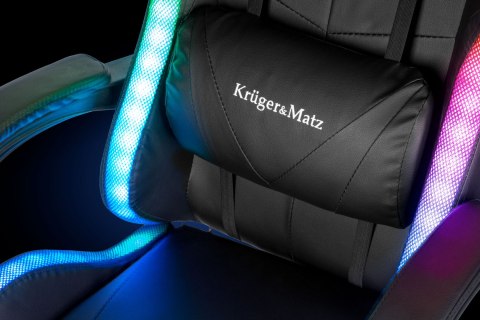 Fotel gamingowy Kruger&Matz GX-150 Czarny LED