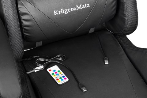 Fotel gamingowy Kruger&Matz GX-150 Czarny LED