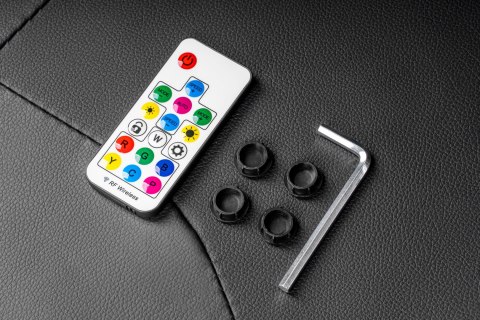 Fotel gamingowy Kruger&Matz GX-150 Czarny LED