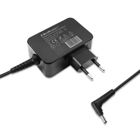 Qoltec Zasilacz do ultrabooka laptopa Samsung 40W | 19V | 2.1A | 3.0*1.0