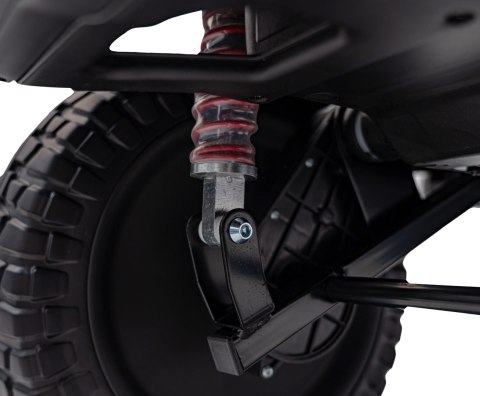 Auto terenowe OFF-ROAD 3.0 dla dzieci Czarny + Pilot + Wolny Start + Pasy + Audio LED