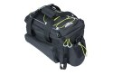 Torba na bagażnik BASIL MILES TRUNKBAG XL PRO 9-36L, 100% wodoodporna black lime (bez płytki mocującej) (NEW)