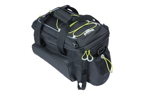 Torba na bagażnik BASIL MILES TRUNKBAG XL PRO 9-36L, 100% wodoodporna black lime (bez płytki mocującej) (NEW)