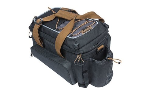 Torba na bagażnik BASIL MILES TRUNKBAG XL PRO 9-36L, 100% wodoodporna black slate (bez płytki mocującej) (NEW)