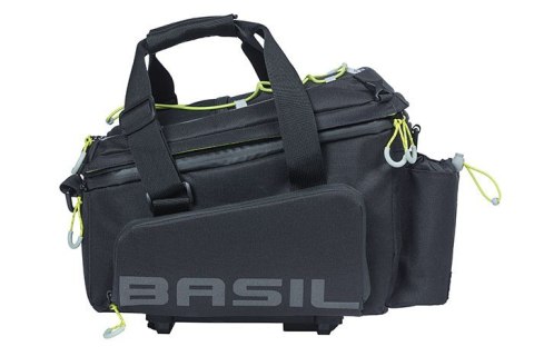 Torba na bagażnik BASIL MILES TARPAULIN TRUNKBAG XL PRO MIK 9-36L, MIK System (ready to go), 100% wodoodporna black lime (DWZ) =