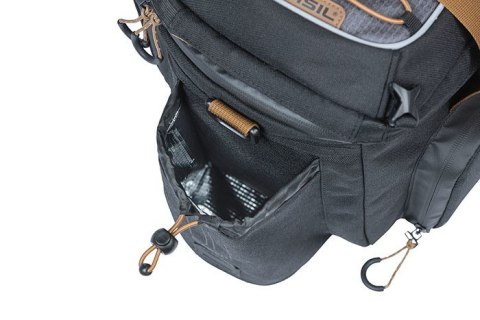 Torba na bagażnik BASIL MILES TRUNKBAG XL PRO MIK 9-36L, MIK System (ready to go, 100% wodoodporna black slate (DWZ) => zamienni