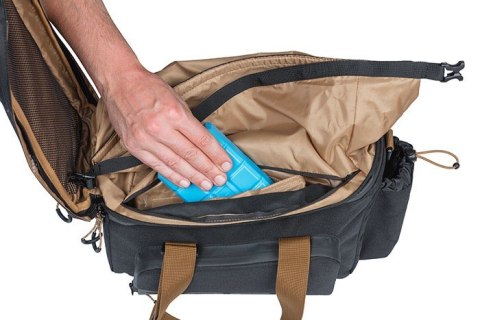 Torba na bagażnik BASIL MILES TRUNKBAG XL PRO MIK 9-36L, MIK System (ready to go, 100% wodoodporna black slate (DWZ) => zamienni