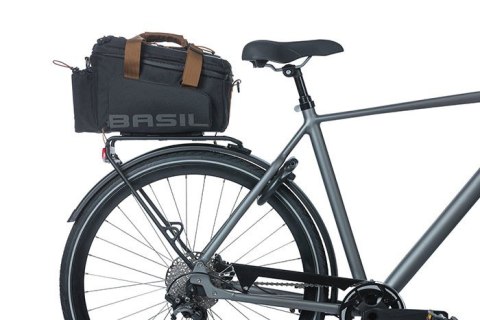 Torba na bagażnik BASIL MILES TRUNKBAG XL PRO MIK 9-36L, MIK System (ready to go, 100% wodoodporna black slate (DWZ) => zamienni