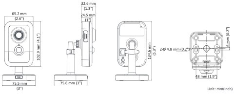 KAMERA IP DS-2CD2483G2-I(2.8MM) AcuSense - 8.3 Mpx Hikvision