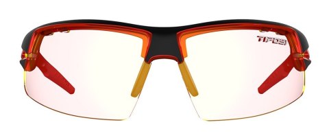 Okulary TIFOSI CRIT CLARION FOTOTEC black/red (1 szkło Clarion Red FOTOCHROM 64%-14% transmisji światła) (NEW).