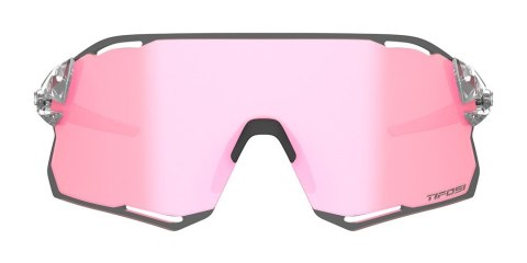 Okulary TIFOSI RAIL RACE CLARION crystal clear (2 szkła Clarion Rose 12.6%, Clear 90% transmisji światła) (NEW)