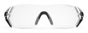 Okulary TIFOSI SLICE FOTOTEC black white (1 szkło Light Night FOTOCHROM 76%-27% transmisji światła) (NEW.)(DWZ.)
