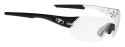 Okulary TIFOSI SLICE FOTOTEC black white (1 szkło Light Night FOTOCHROM 76%-27% transmisji światła) (NEW.)(DWZ.)