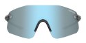 Okulary TIFOSI VOGEL SL crystal smoke (1 szkło Smoke Bright Blue Mirror 13% transmisji światła) (NEW)