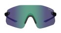 Okulary TIFOSI VOGEL SL gloss black (1 szkło Smoke Green Mirror 14% transmisji światła) (NEW)