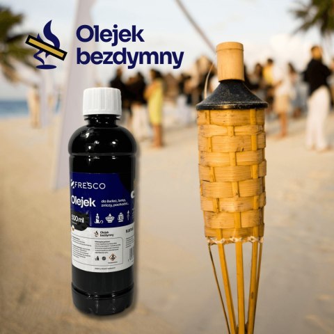 Paliwo olej do lamp, pochodni i świec 500ml BEZZAPACHOWY