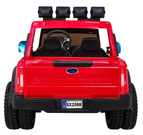 Pojazd Ford Super Duty Czerwony Pickup