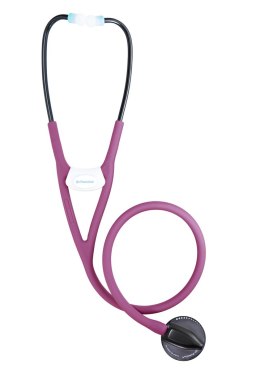 NOVAMA EXPERT DR400D CIEMNY ANTYCZNY RÓŻ Stetoskop dwugłowicowy, silikonowy