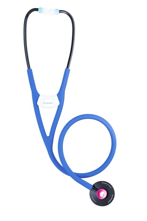 NOVAMA EXPERT DR300 GRANATOWY Stetoskop premium z jednostronną głowicą, silikonowy