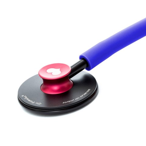 NOVAMA EXPERT DR300 JASNY FIOLET Stetoskop premium z jednostronną głowicą, silikonowy