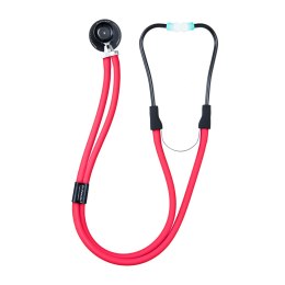 NOVAMA EXPERT DR410D CZERWONY Stetoskop kardiologiczny dwugłowicowy Rappaport