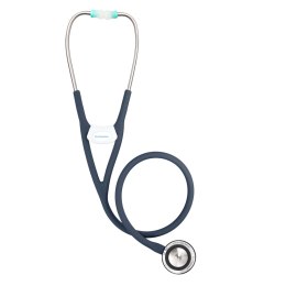 NOVAMA EXPERT DR510 JASNOSZARY Stetoskop z dwustronną głowicą i silikonowym przewodem