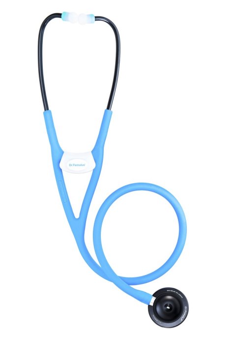 NOVAMA EXPERT DR520 BŁĘKIT NIEBA Stetoskop kardiologiczny dwugłowicowy, silikonowy