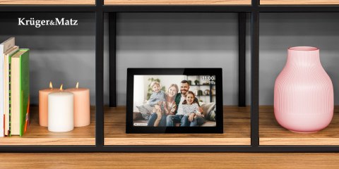 Cyfrowa ramka Kruger&Matz na zdjęcia FRAMEO Wi-Fi 10,1" czarna