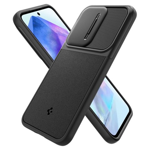 Spigen Optik Armor - Etui do Samsung Galaxy A55 5G (Czarny)