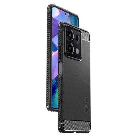 Spigen Rugged Armor - Etui do Xiaomi Redmi Note 13 5G (Matte Black)