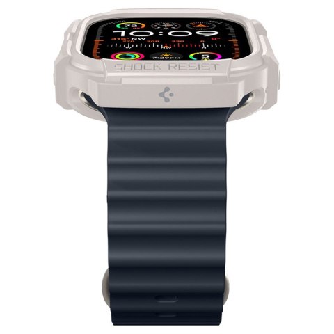 Spigen Rugged Armor - Obudowa do Apple Watch Ultra 1/2 49 mm (Dune Beige)