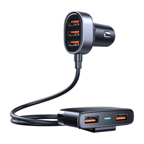 Ładowarka samochodowa JOYROOM JR-CL03 31W 5x USB (czarna)