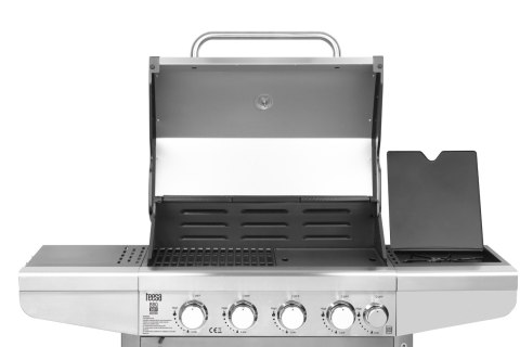 Teesa BBQ 5001 Master Grill gazowy - 5 palinków - miejsce na butlę
