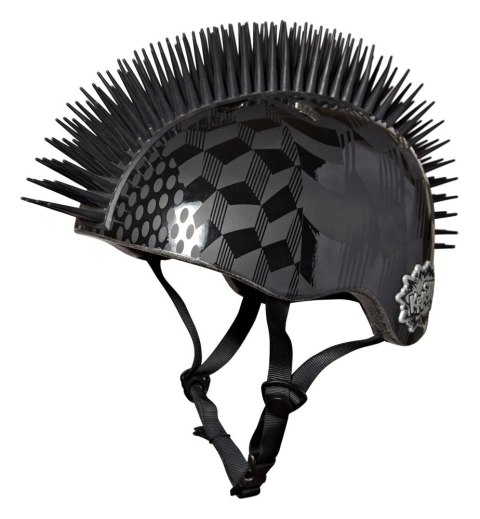 Kask dziecięcy juniorski KRASH CUBE HEART BLACK HAWK roz. M YOUTH 8+ (54-58 cm) (NEW 2026)