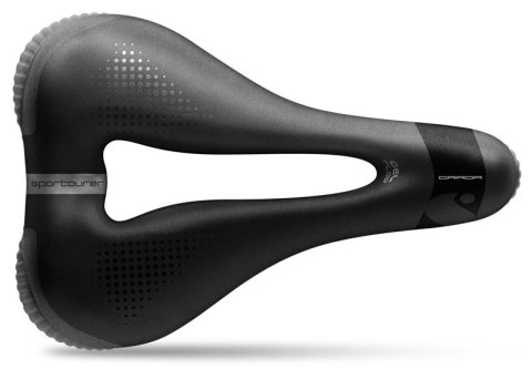 Siodło SPORTOURER GARDA Gel Flow (id: L3, TREKKING) żelowe + elastomery (DWZ)