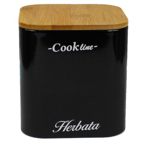 Chlebak RAFANO CZARNY z 3 pojemnikami kuchennymi