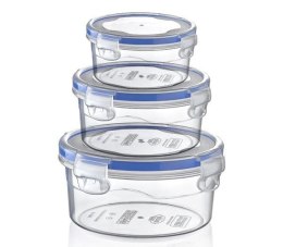 Pojemnik plastikowy 250ml OKRĄGŁY SAVER BOX z pokrywką