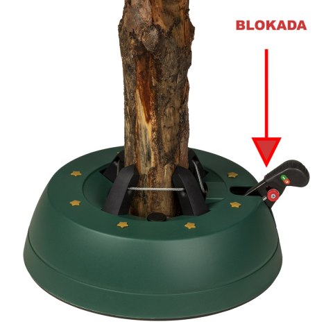 Stojak choinkowy KAMAI START 1 do drzewka 2,0m ZIELONY NET