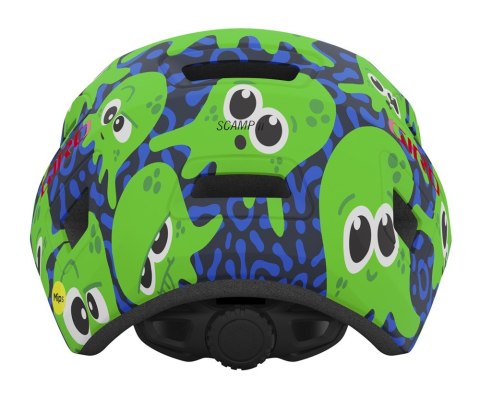 Kask dziecięcy GIRO SCAMP II matte midnight bright green inked roz. XS (45-49 cm) (NEW 2025)