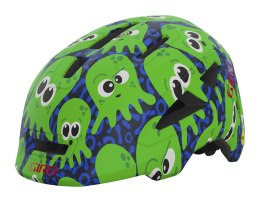 Kask dziecięcy GIRO SCAMP II matte midnight bright green inked roz. S (49-53 cm) (NEW 2025)