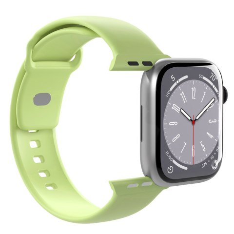 PURO ICON - Elastyczny pasek do Apple Watch 38/40/41/42 mm (S/M & M/L) (Matcha Green)